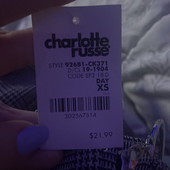 Charlotte Russe✨ Plaid Size: XS❤️ - Picture 5 of 5